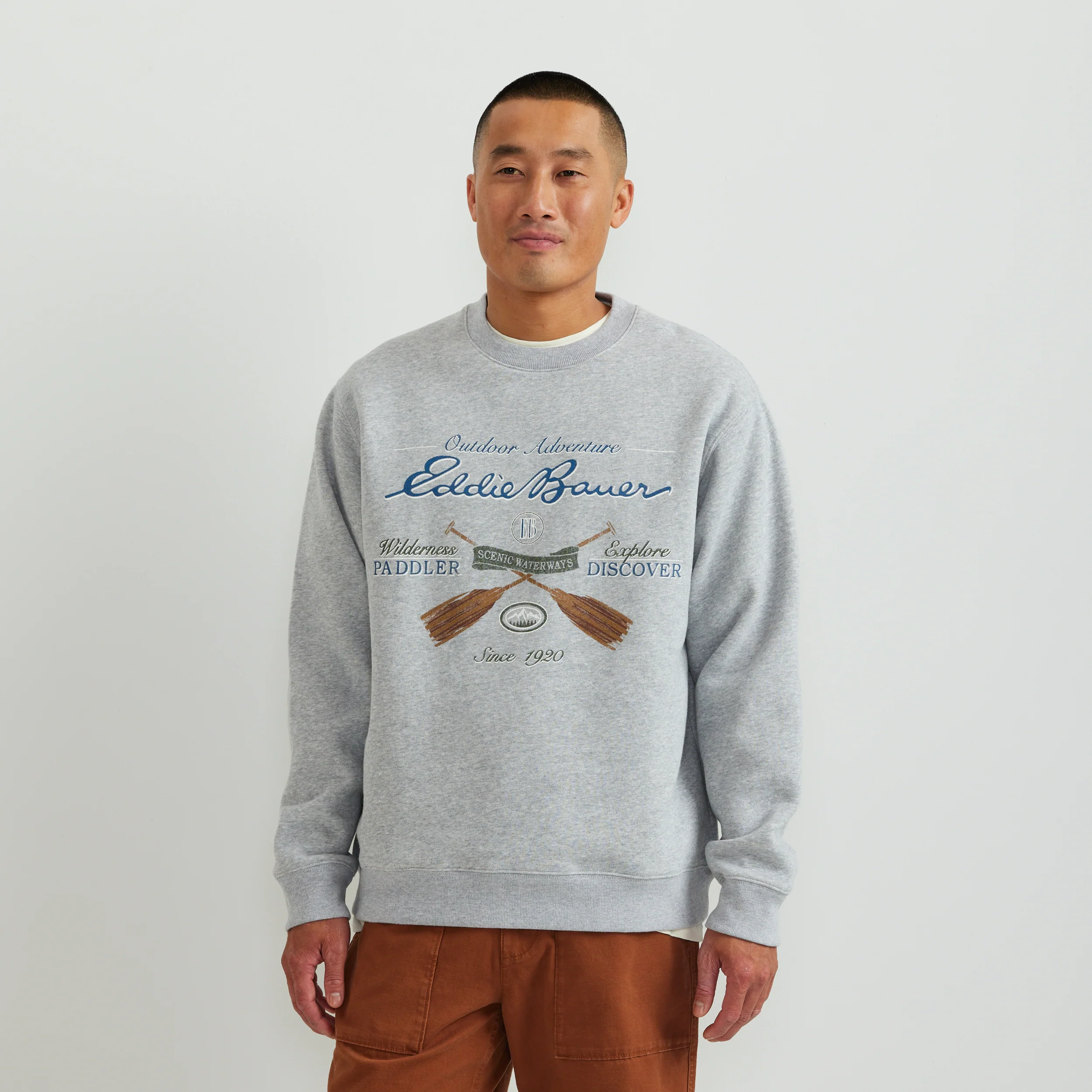 Men's Vintage Soft Paddle Crew