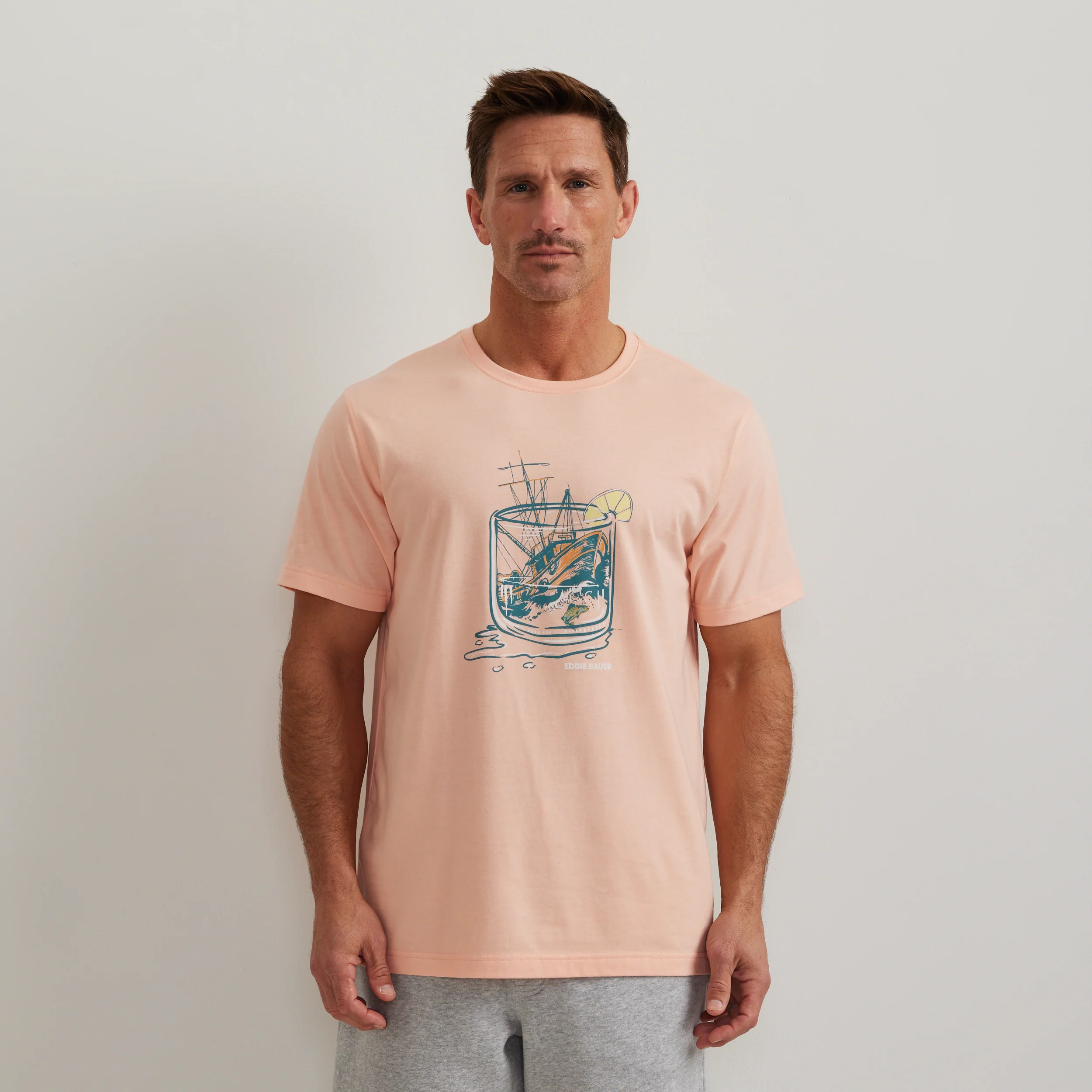 Men's EB Fish In Glass T-Shirt