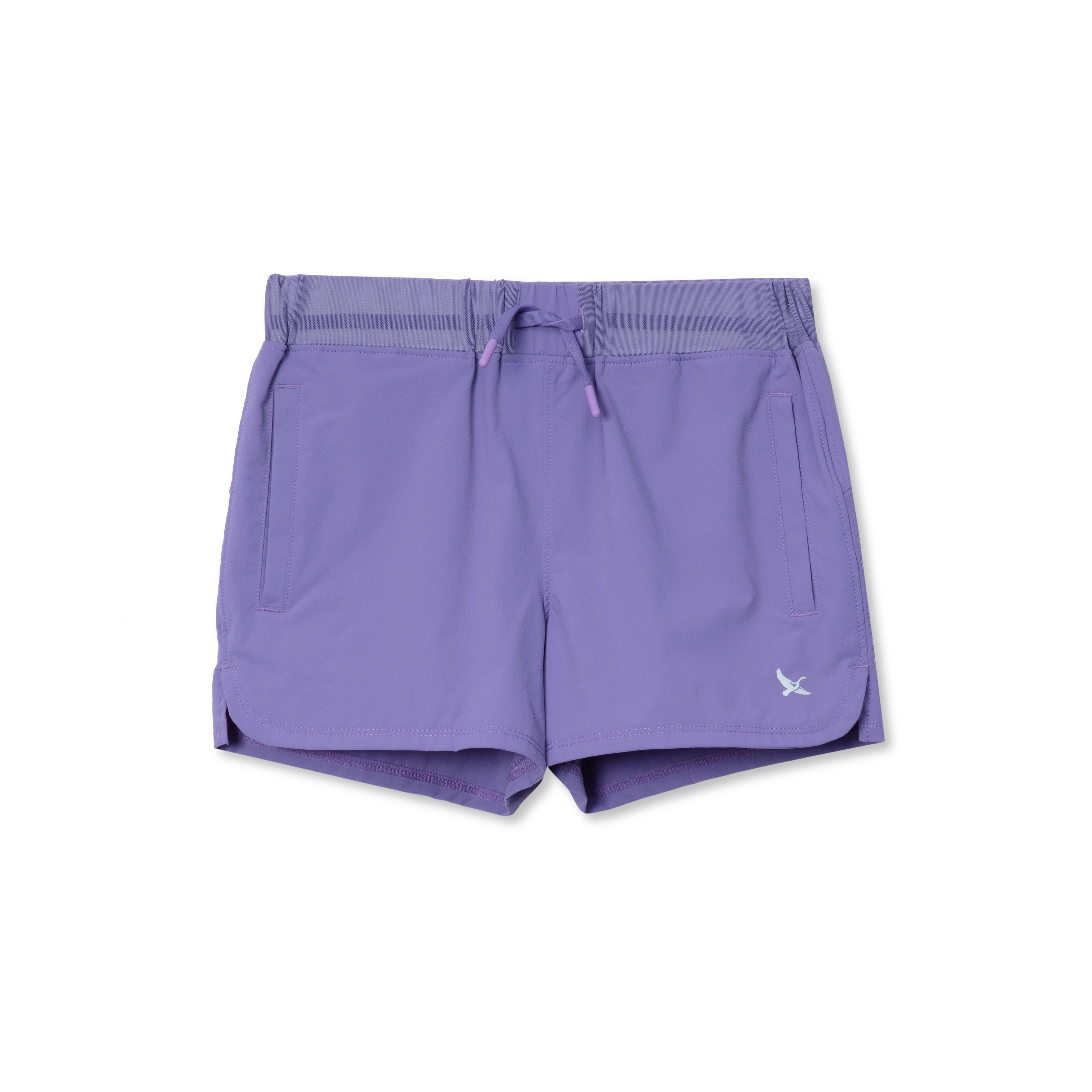Girls Trail High Rise Active Shorts