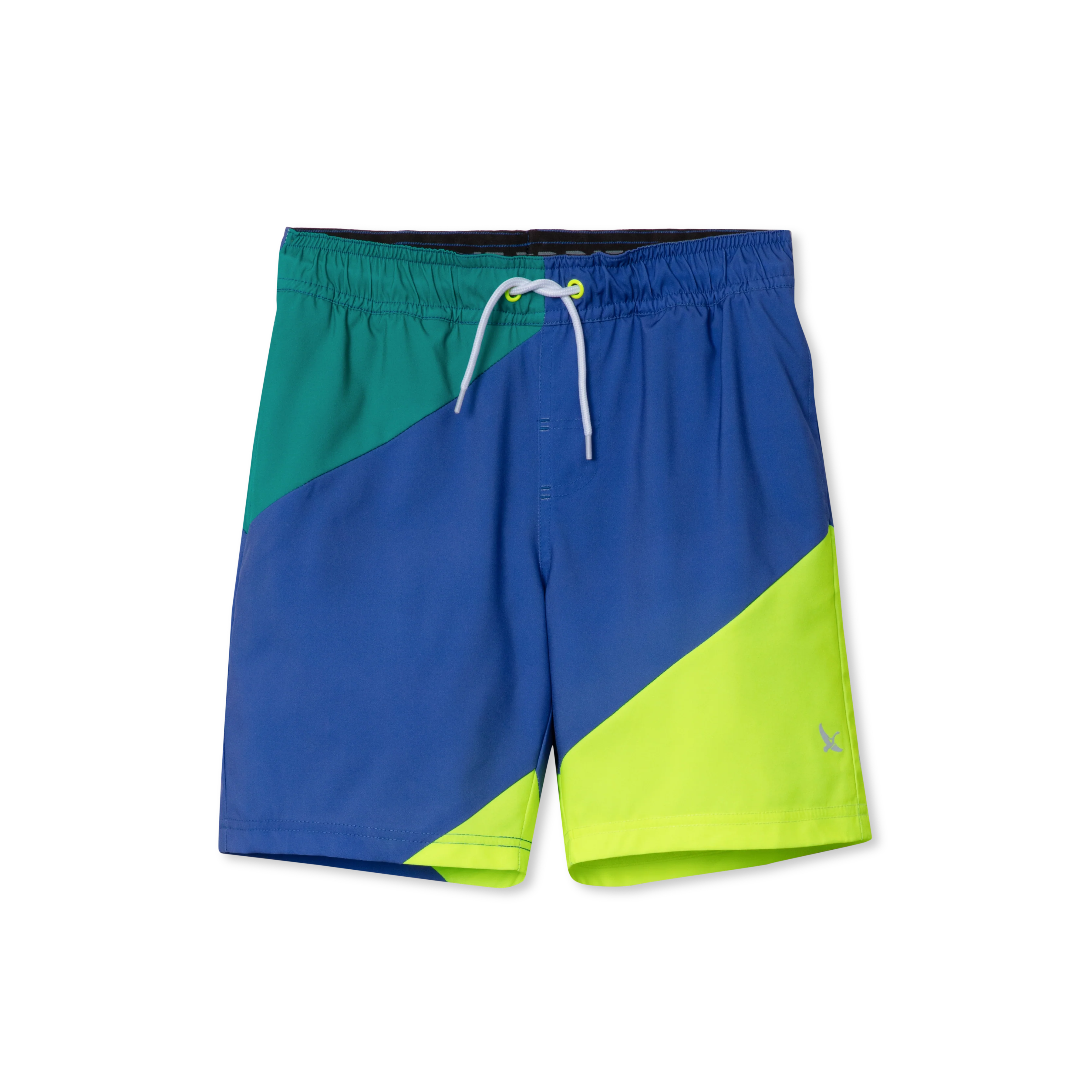 Boys Sea Spray Colorblock Comfort Liner Swim Shorts