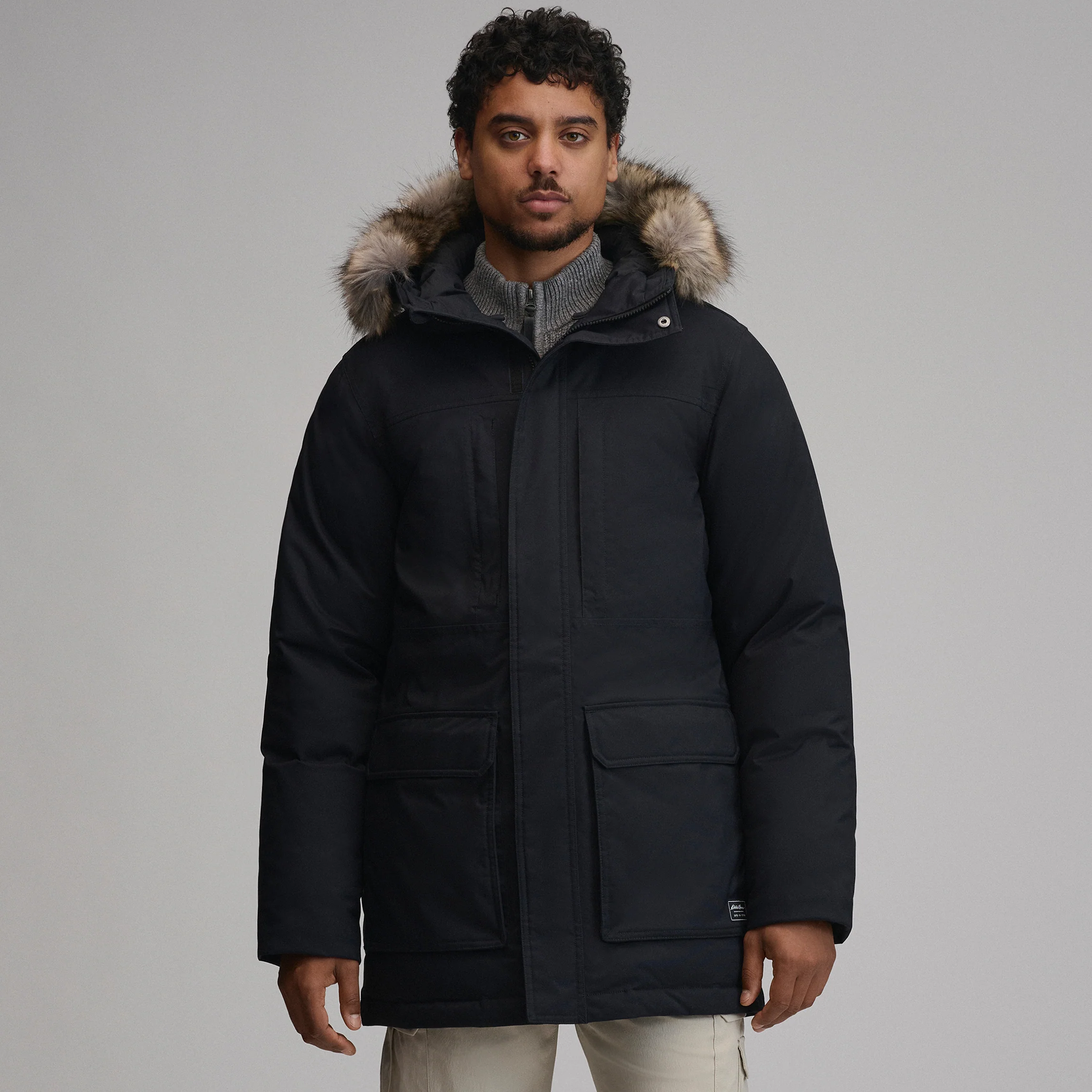 Men's Superior Down Waterproof Hooded Parka