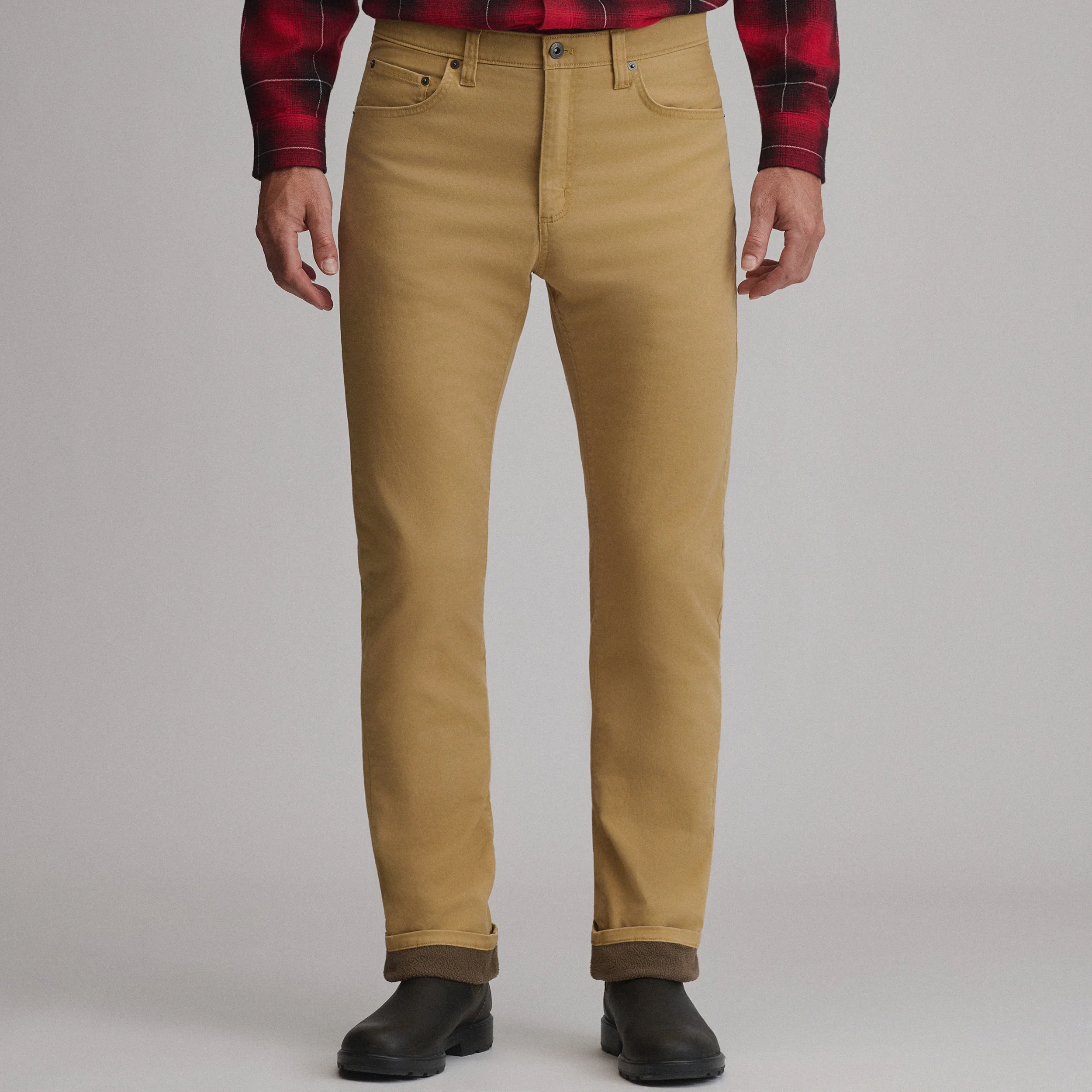 Men's Lined Legend Wash Twill 5-Pocket Pants