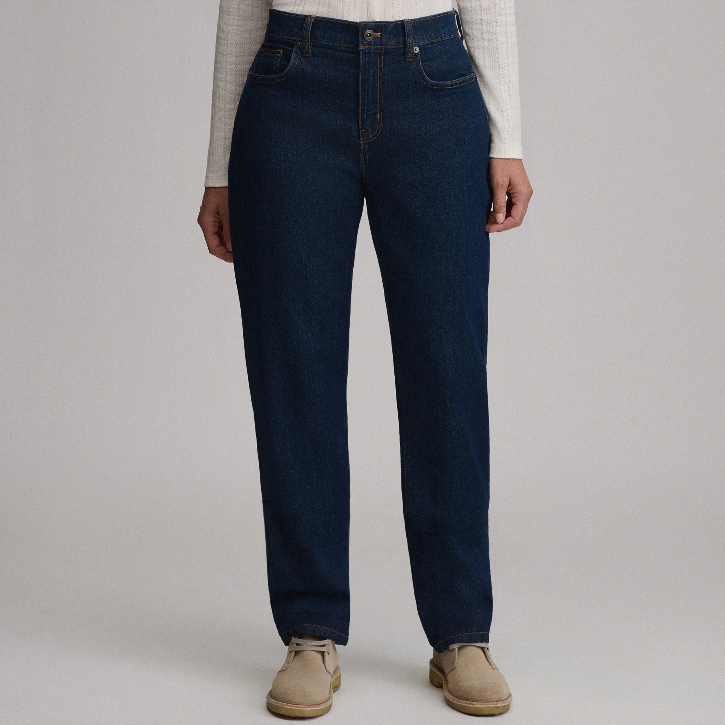 Women's Boyfriend Flannel Lined Jean
