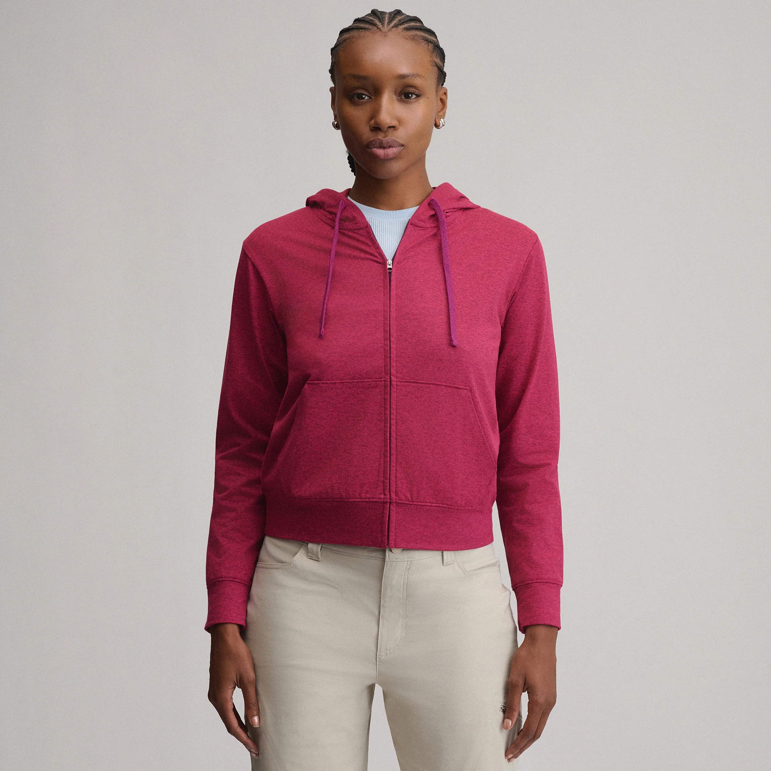 Women's Long-Sleeve Train Ascent Full-Zip Hoodie