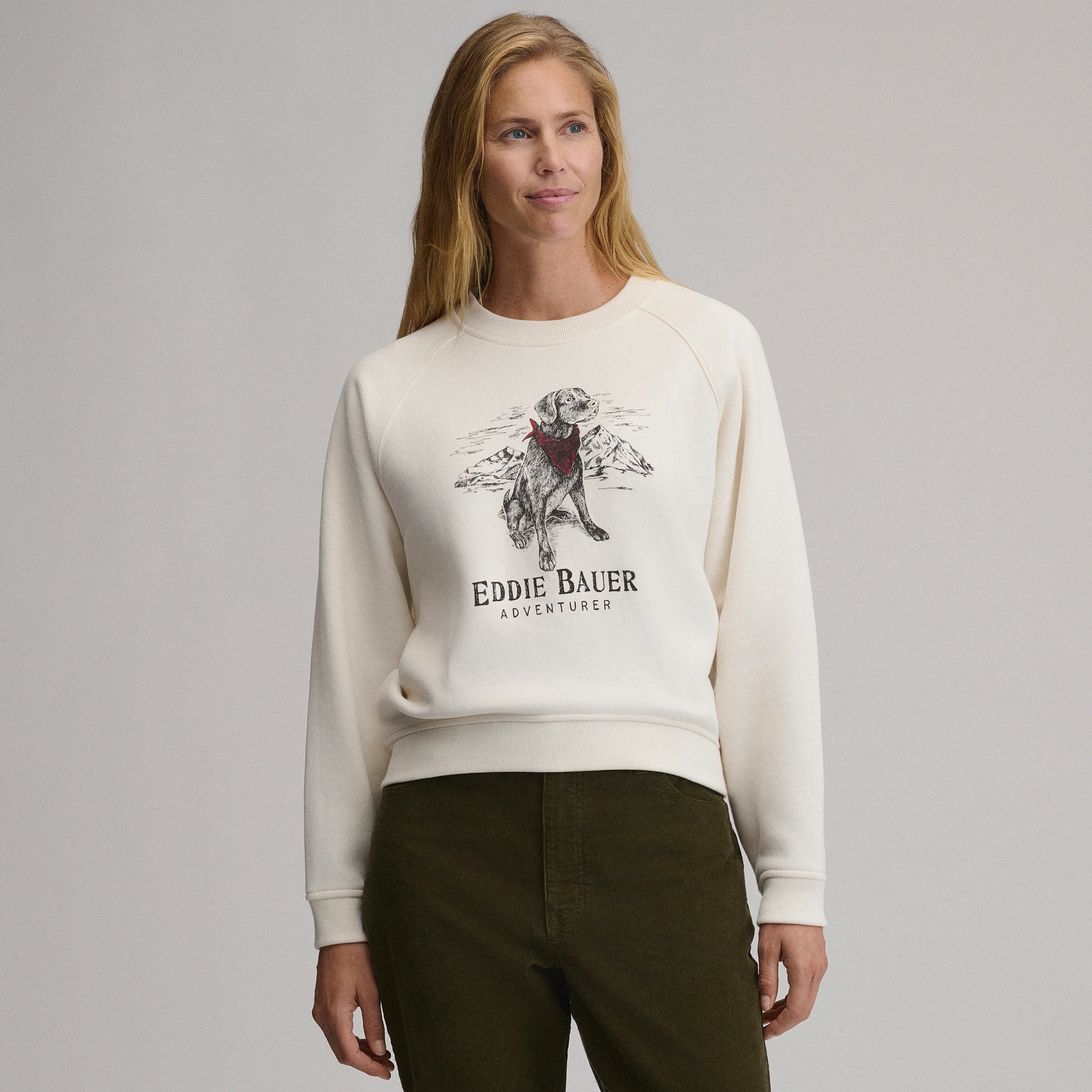 Women's The Vintage Soft Crew - Dog