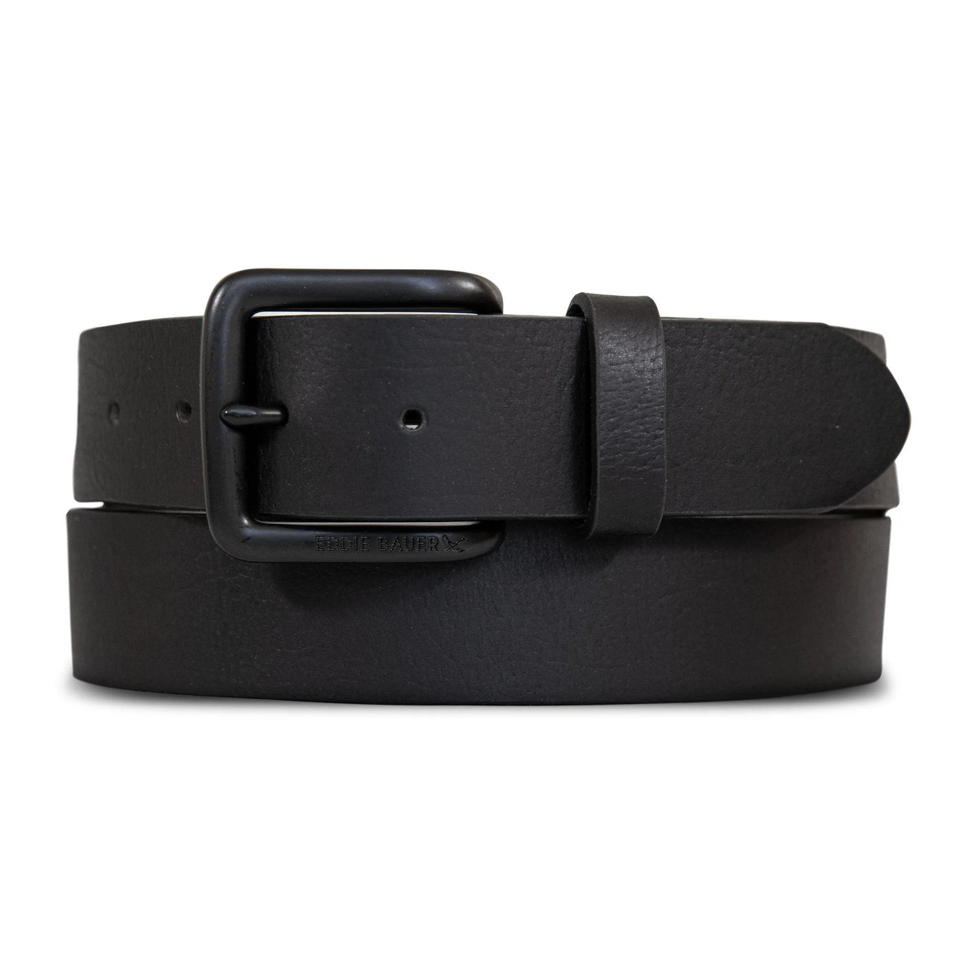 Men's Matte Leather Jean Belt