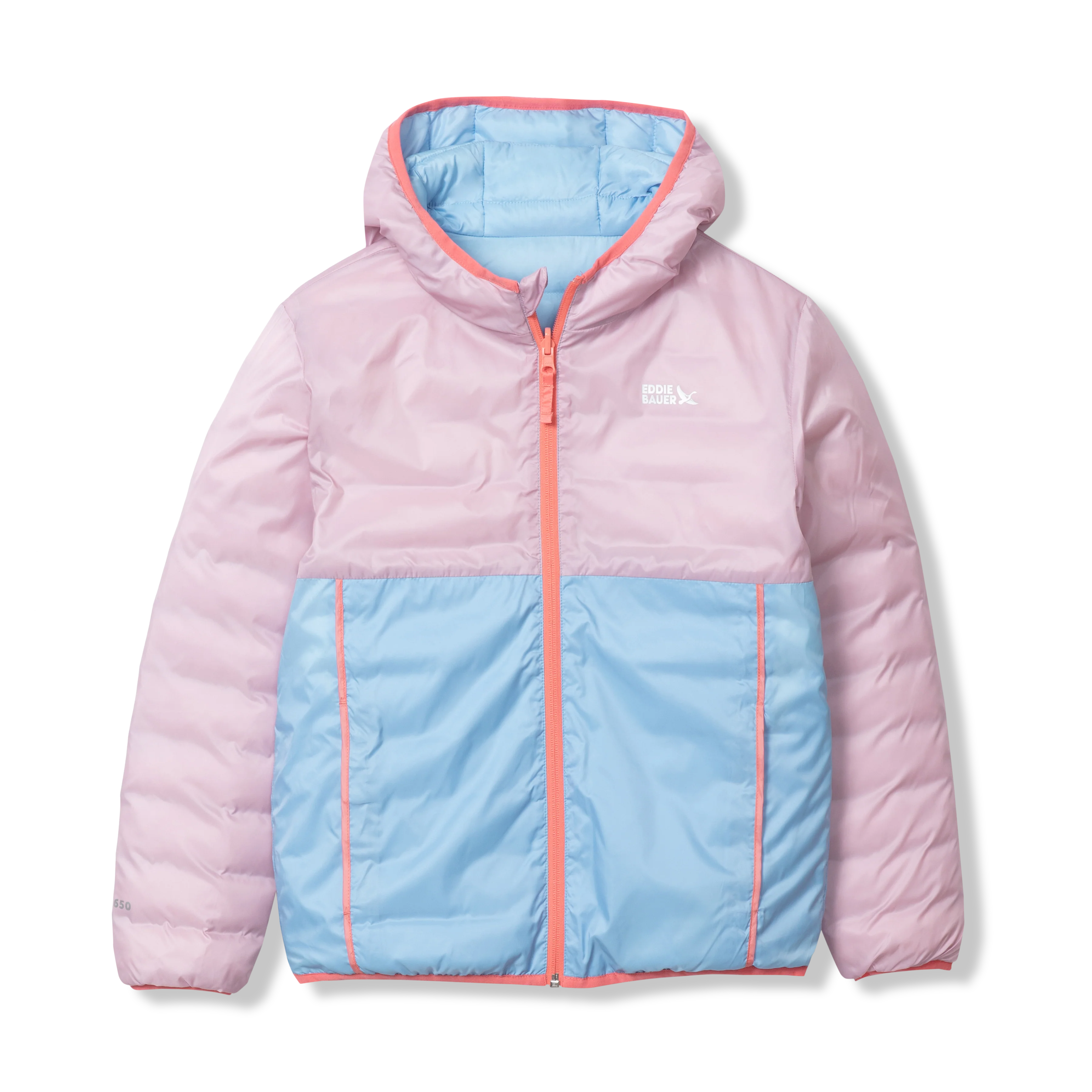 Kids Reversible Cirruslite Down Hooded Jacket