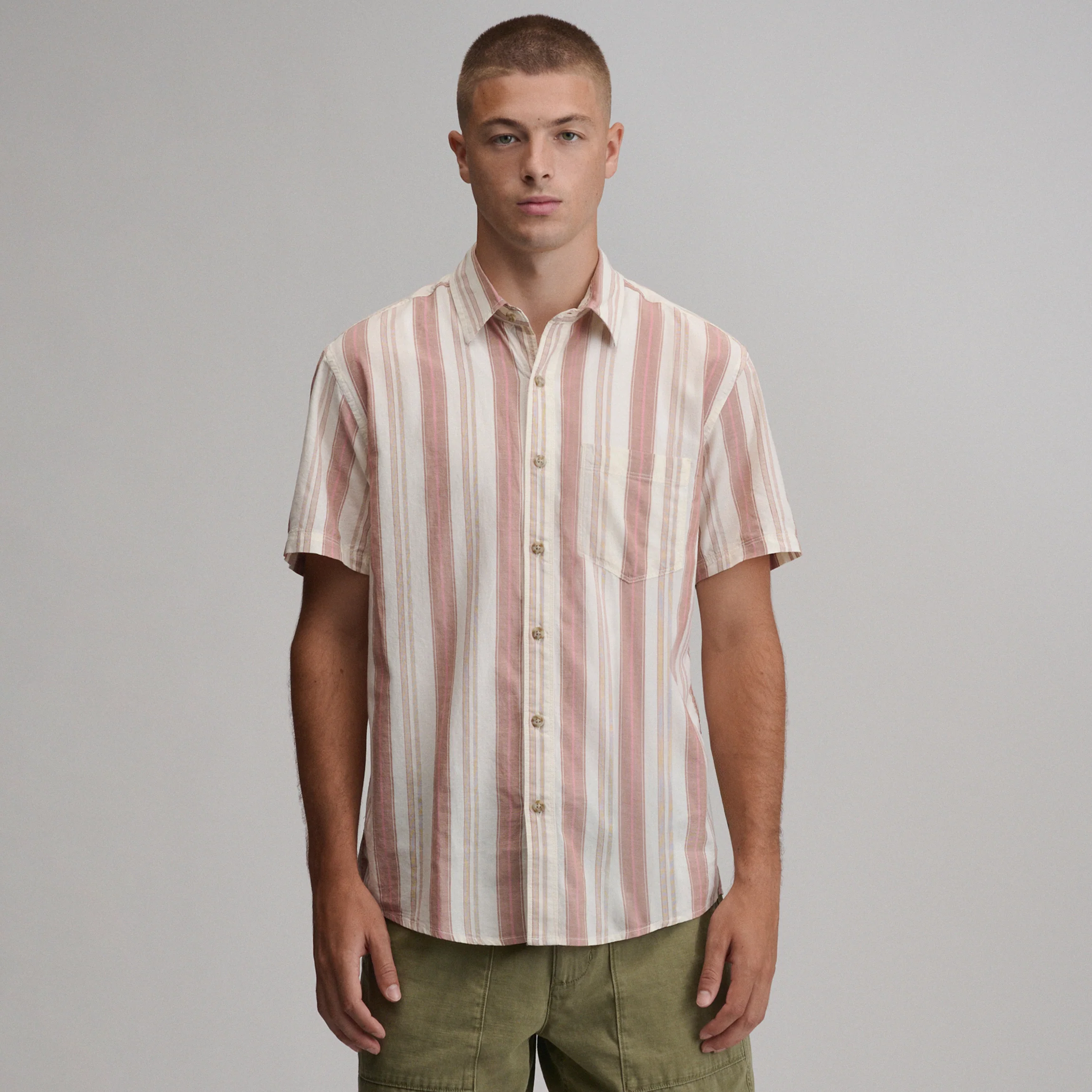 Men's Baja Short-Sleeve Shirt - Print