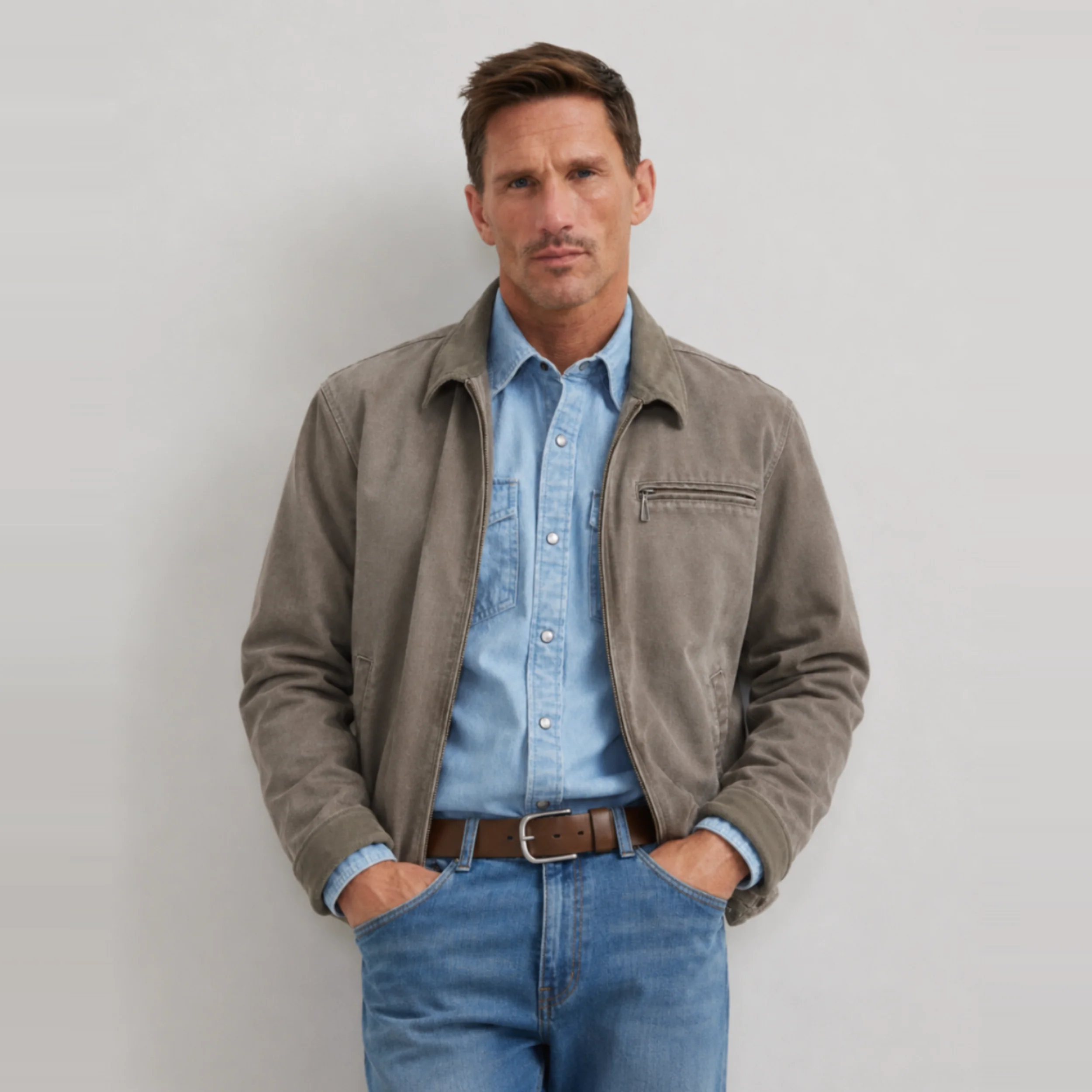Men's Seabrook Vintage Washed Jacket - Image 10