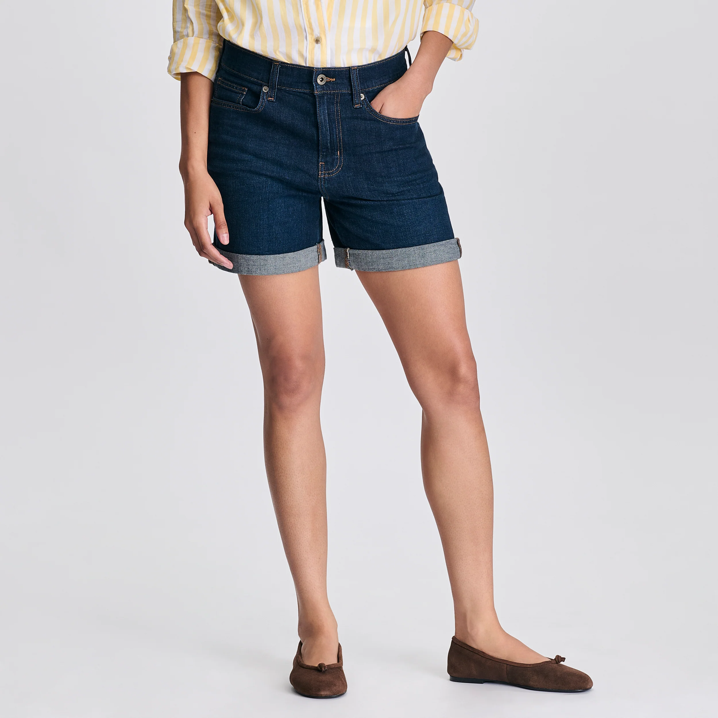 Women's Boyfriend Denim Shorts
